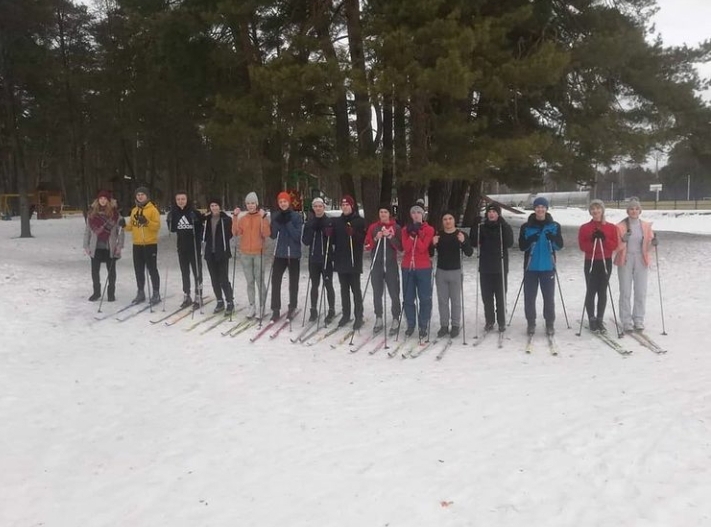 Учащиеся МБОУ "Гимназия 1" выполнили нормативы по лыжным гонкам ВФКС ГТО